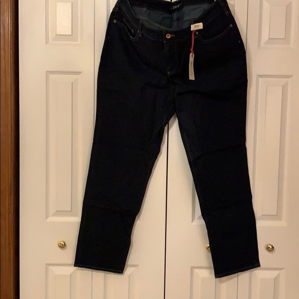 Lands’ End Mid Rise Slim Jean - Picture 5 of 8